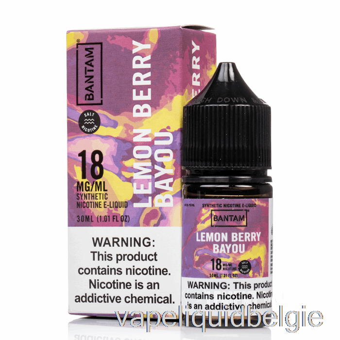 Vape België Citroenbes Bayou - Krielzouten - 30ml 48mg